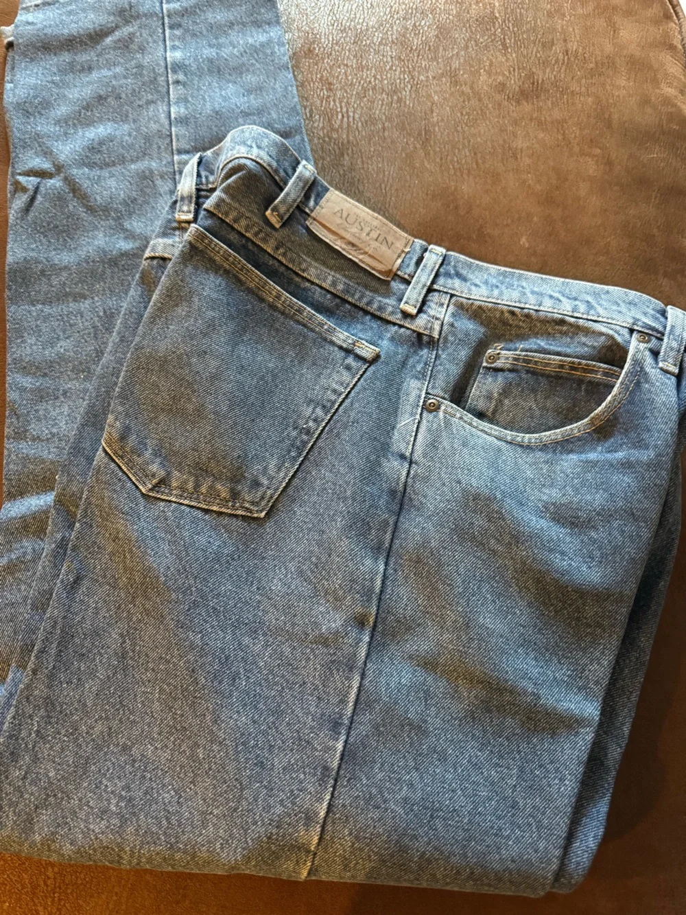 Austin Clothing Co. Straight Fit Light Blue Men's Jeans Sz 38 x 34 Like New!